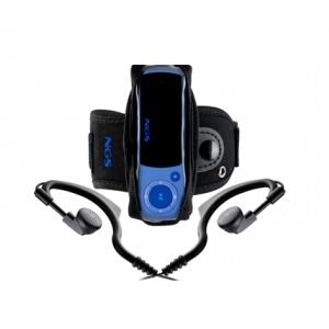 Reproductor Ngs Mp3 Popping 4gb Earhooks Azul Bluepopping4gb