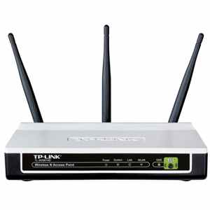 Punto Acceso Inalambrico Tp-link 300mbps 3 Ant Desm 4dbi Tl-wa901nd