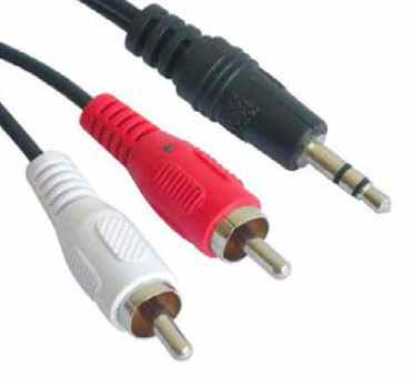 Cable Audio Jack 35 Estereo Mjack 35 M2rca 10mts Nanocable 10240310
