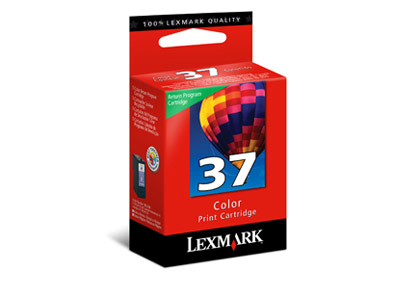 Lexmark No37 Color Return Program Print Cartridge