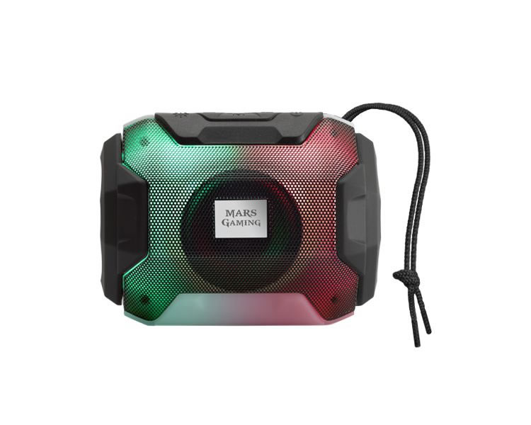 Altavoz Bluetooth Rgb Msbax Negro Mars Gaming