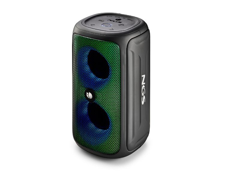 Altavoz Bluetooth Roller Beast Rgb Negro Ngs