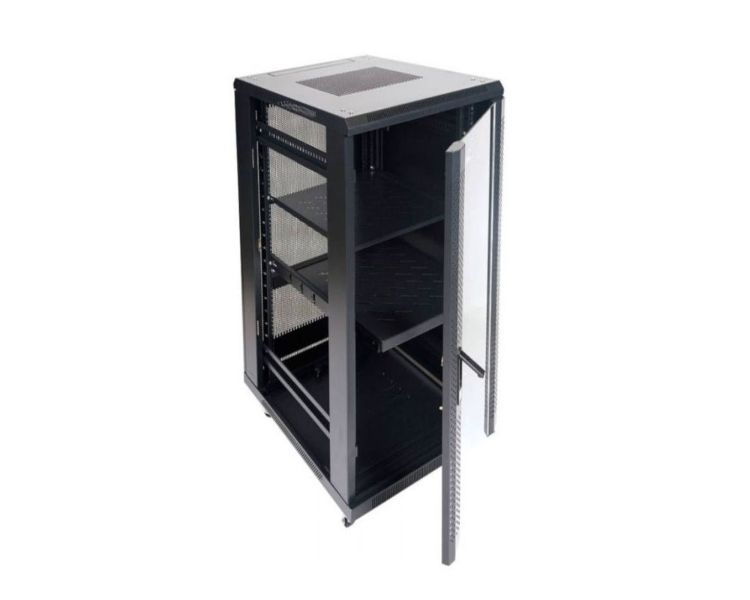 Armario De Suelo Rack 19 22u 600x1000 Puerta Perforada