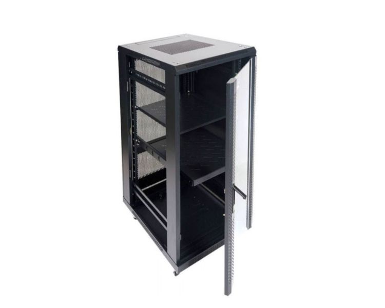 Armario De Suelo Rack 19 22u 600x800 Puerta Perforada