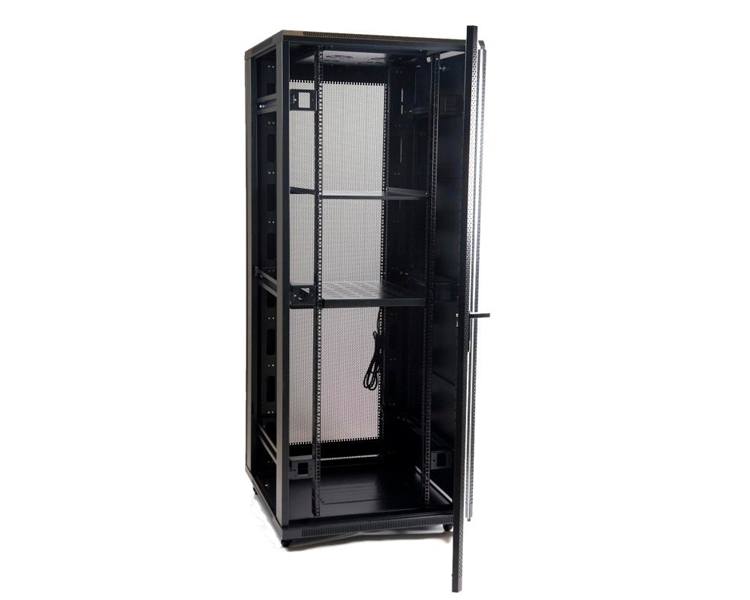Armario De Suelo Rack 19 32u 600x1000 Puerta De Cristal