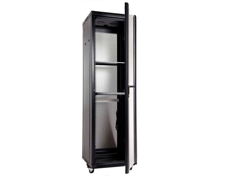 Armario De Suelo Rack 19 32u 600x800 Puerta De Cristal