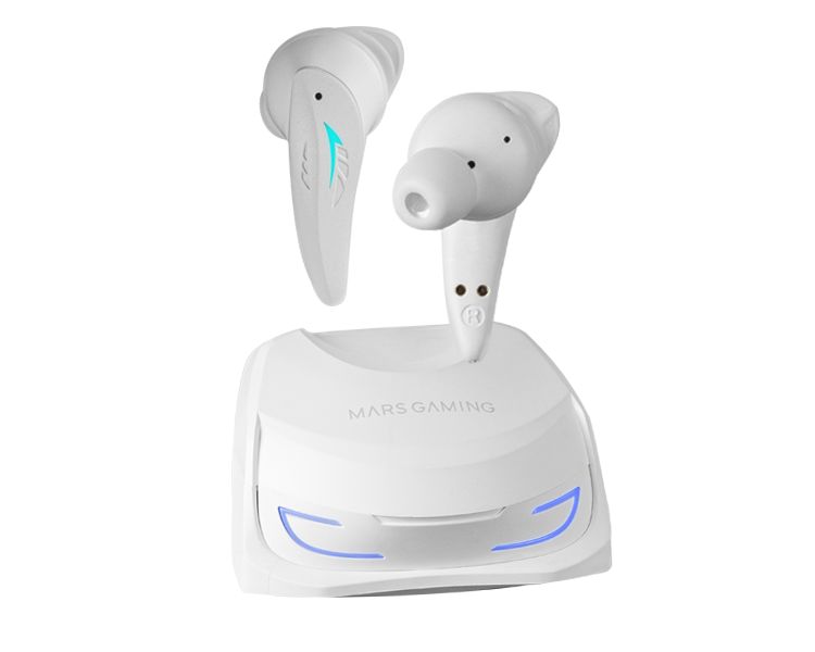 Auricular Inalambrico Mhiultra Blanco Mars Gaming