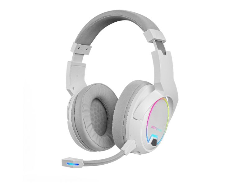 Auricular Inalambrico Mhw 100 Blanco Mars Gaming