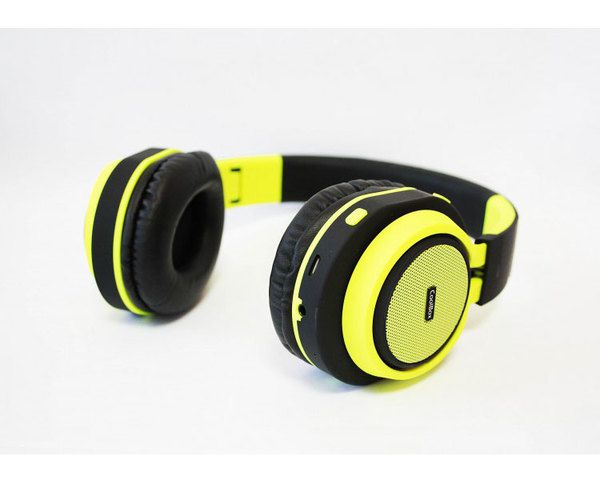 Auriculares Bluetooth Coolshead Amarillo Coolbox