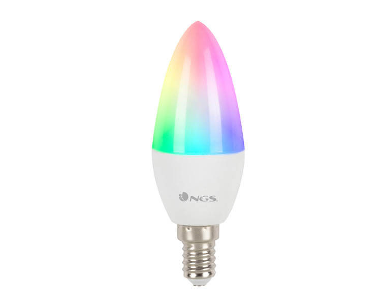 Bombilla Smart Wifi Led Bulb Gleam 514c Ngs