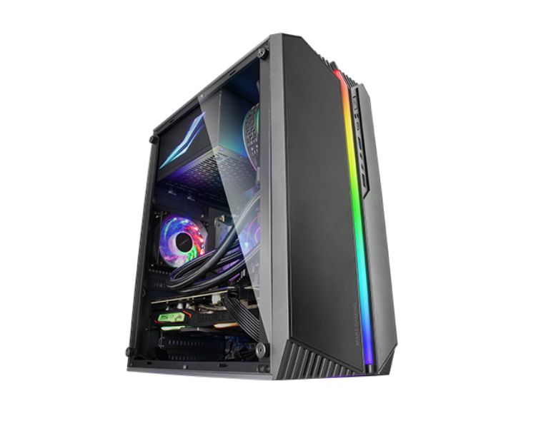 Caja Microatx Mc S1 Negro Mars Gaming