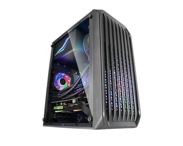 Caja Microatx Mc S2 Negro Mars Gaming