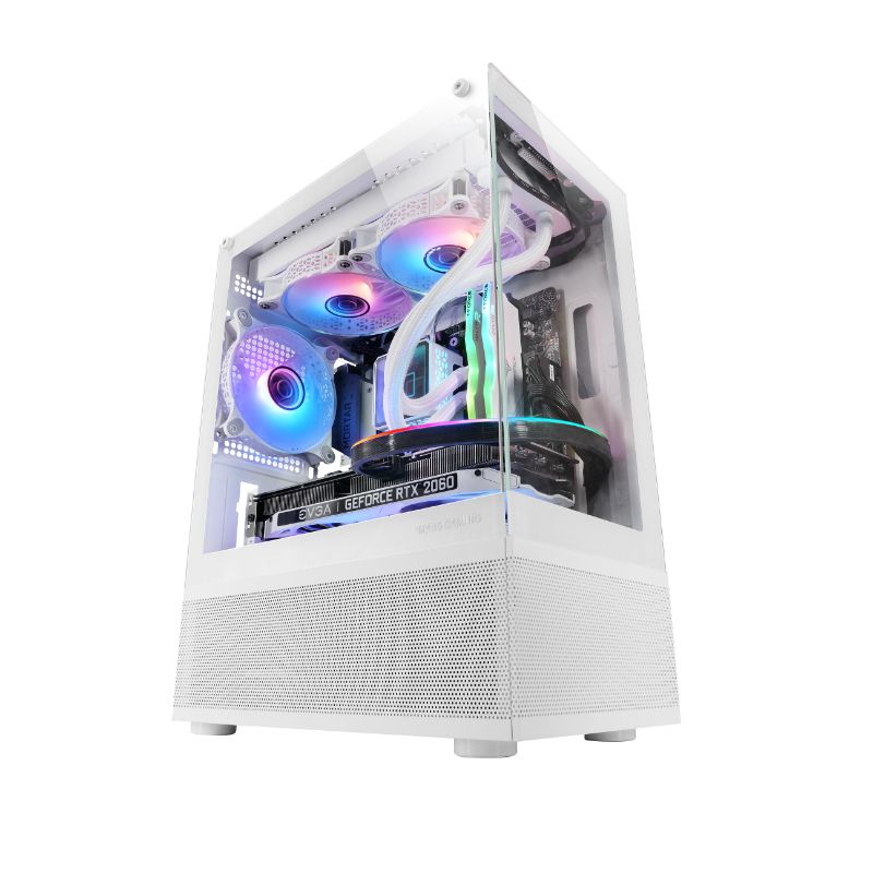 Caja Microatx Mc Se Blanco Mars Gaming