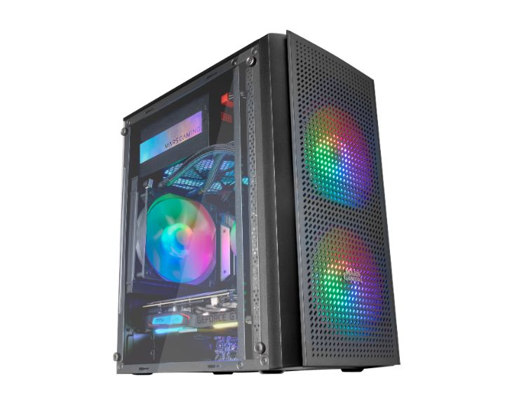 Caja Microatx Mc300 Negro Mars Gaming