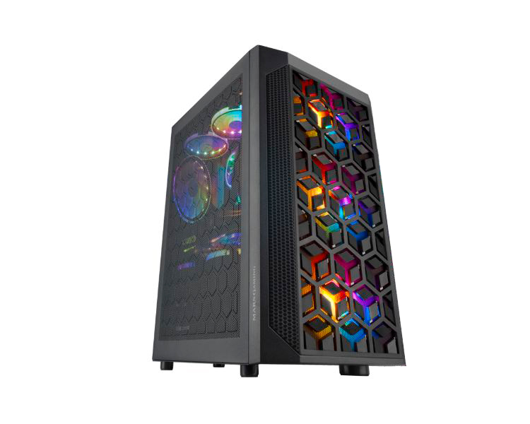 Caja Microatx Mcmesh Negro Mars Gaming