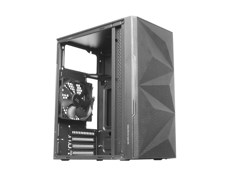 Caja Minitorre Microatx Mc1500 Negro Mars Gaming