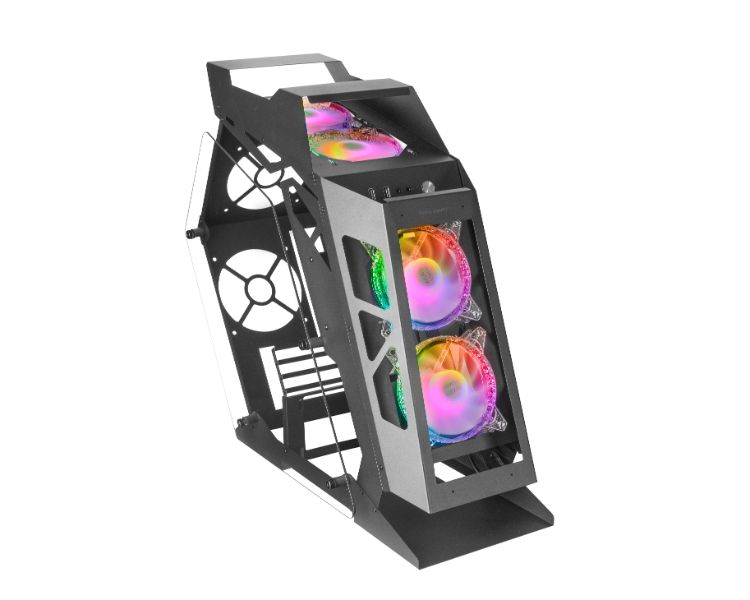 Caja Minitorre Microatx Mc61 Negro Mars Gaming