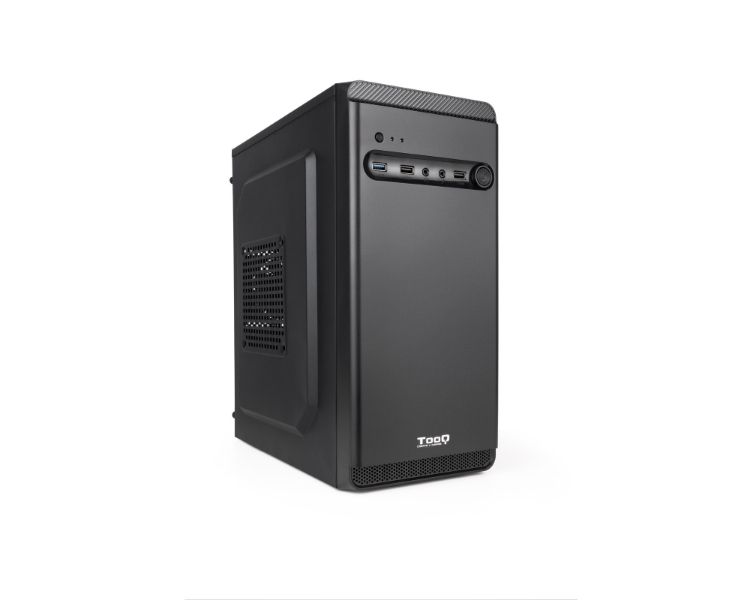 Caja Minitorre Microatx Tqc 4702u3c B Negro Tooq