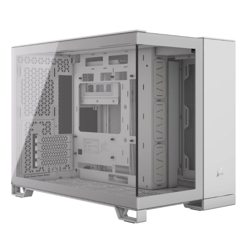 Caja Semitorre Atx 2500x Tg Blanco Corsair