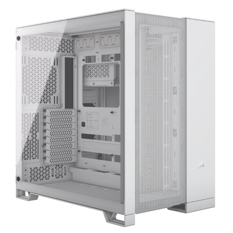 Caja Semitorre Atx 6500d Airflow Tg Blanco Corsair