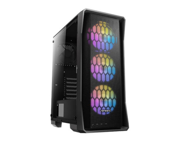 Caja Semitorre Atx Nx360 Rgb Negro Antec