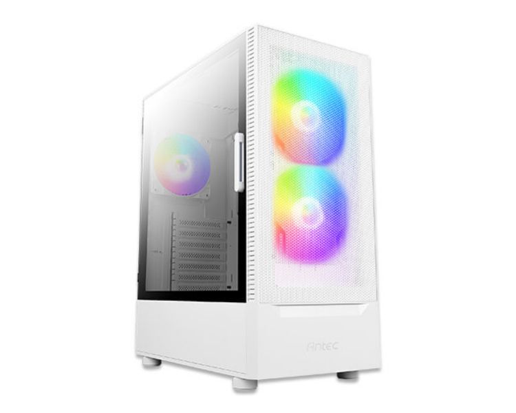 Caja Semitorre Atx Nx410 Rgb Blanco Antec