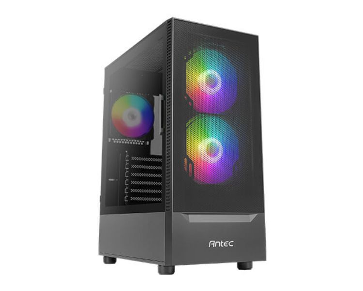 Caja Semitorre Atx Nx410 Rgb Negro Antec