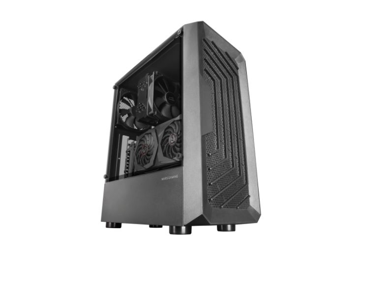 Caja Semitorre Mc2000 Negro Atx Mars Gaming