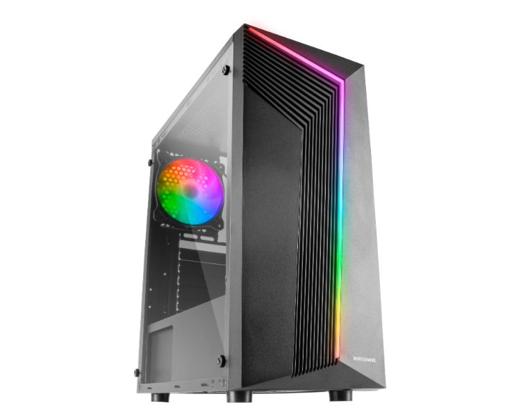 Caja Semitorre Mcx7 Argb Negro Atx Mars Gaming