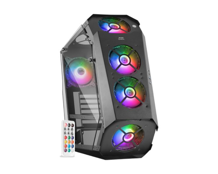 Caja Torre E Atx Mc51 Negro Mars Gaming