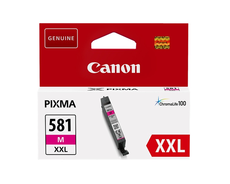 Cartucho Tinta Magenta Canon Cli 581 Xxl