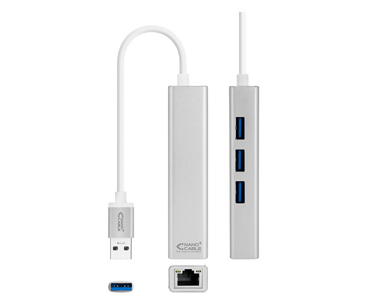 Conversor Usb 3 0 A Ethernet Gigabit 3xusb 3 0