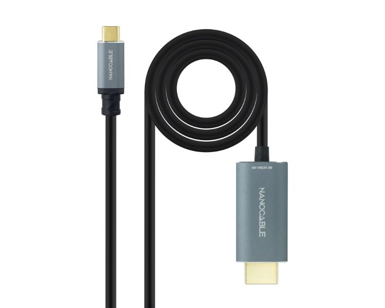 Conversor Usb C A Hdmi 21 8k 1 8m Negro Nanocable