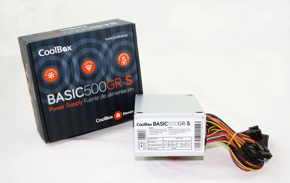 CoolBox BASIC500GR S 500W Color blanco