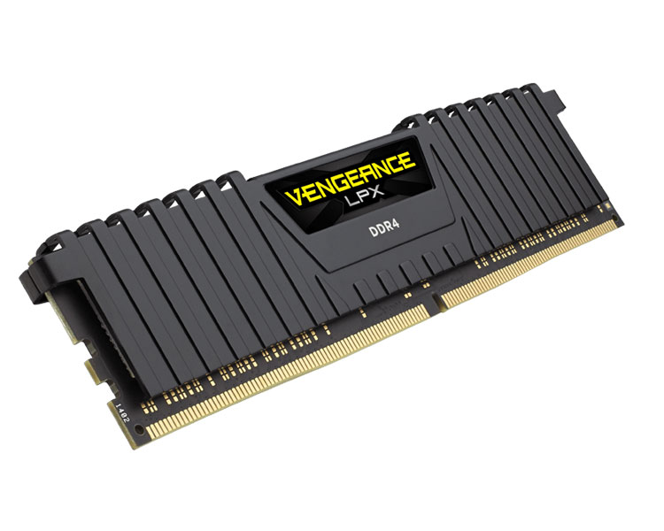 Ddr4 32 Gb 2666 Vengeance Lpx Negro Corsair