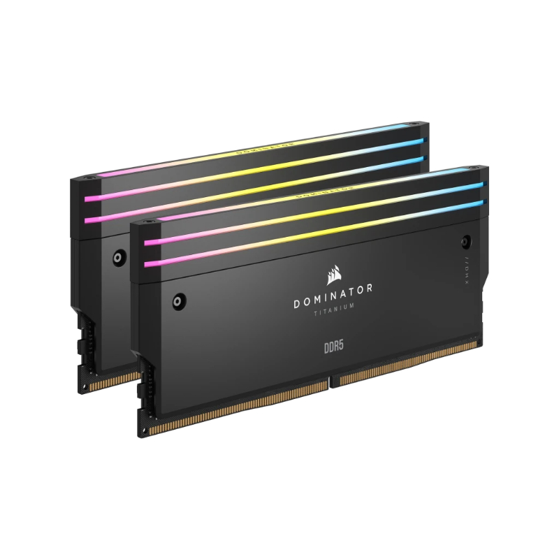 Ddr5 32 Gb 2x16kit 6000 Dominator Titanium Rgb Negro Corsair