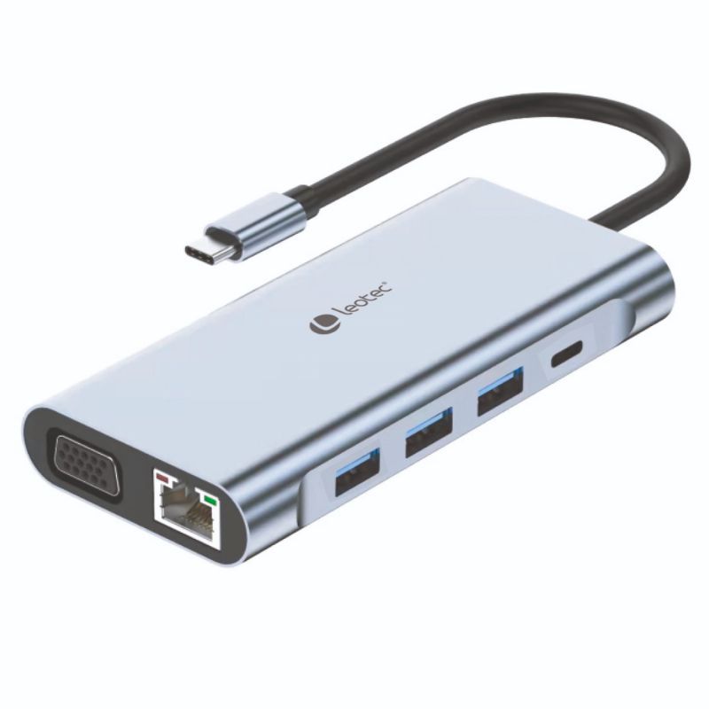 Docking Station 11 Puertos Usb C Leotec