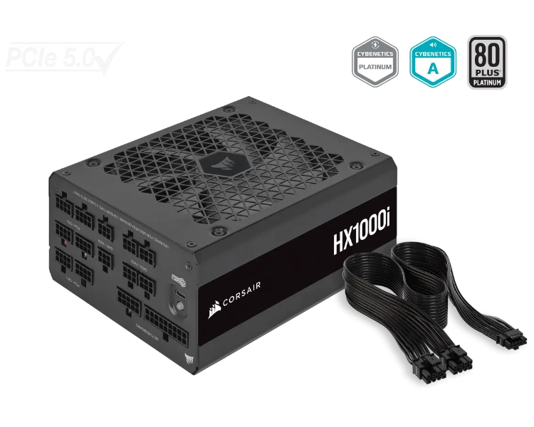 Fuente Alim Modular Corsair Prof Platinum Hx1000i 1000w