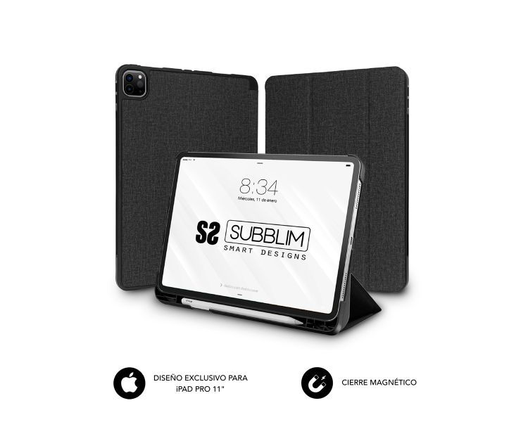 Funda Tablet Ipad Pro 11 2021 Negro Subblim