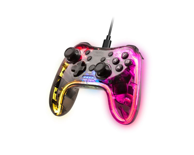 Gamepad Mgp C Neon Rgb Mars Gaming