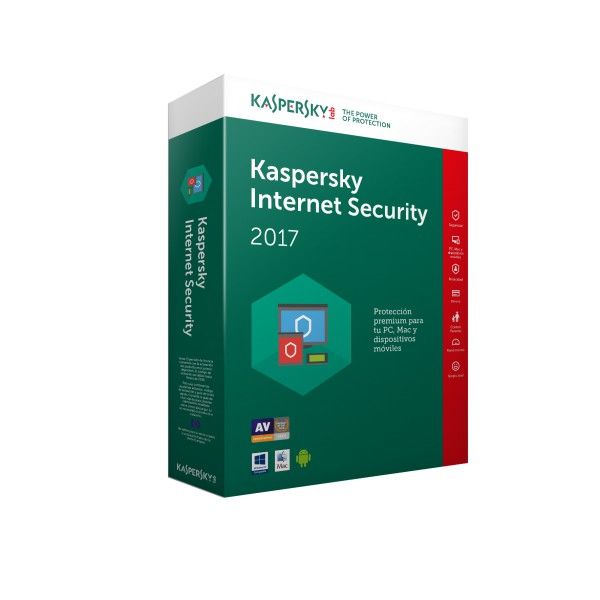 Kaspersky Internet Security Multi Device 2017 1usuario S 1ano S Espanol