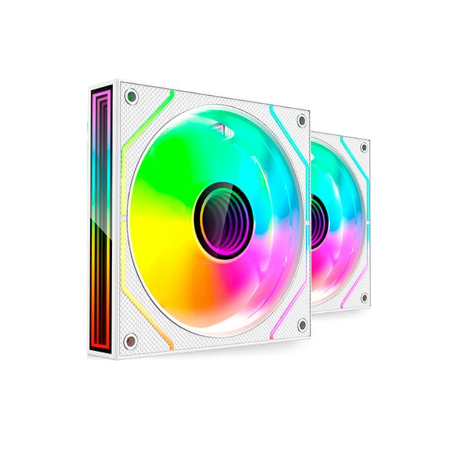 Kit 2 Ventiladores Auxiliar Mf 3d Prox2r Blanco Mars Gaming
