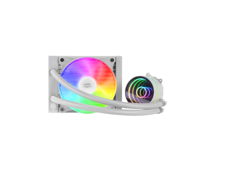 Liquid Cooling System Frgb Ml One 120 Blanco Mars Gaming