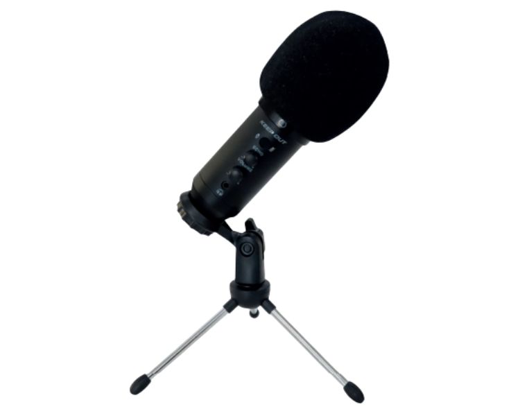 Microfono Usb Pro 200 Negro Keepout