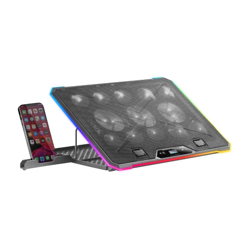 Notebook Cooler Pad Mnbc13 A Rgb Negro Mars Gaming