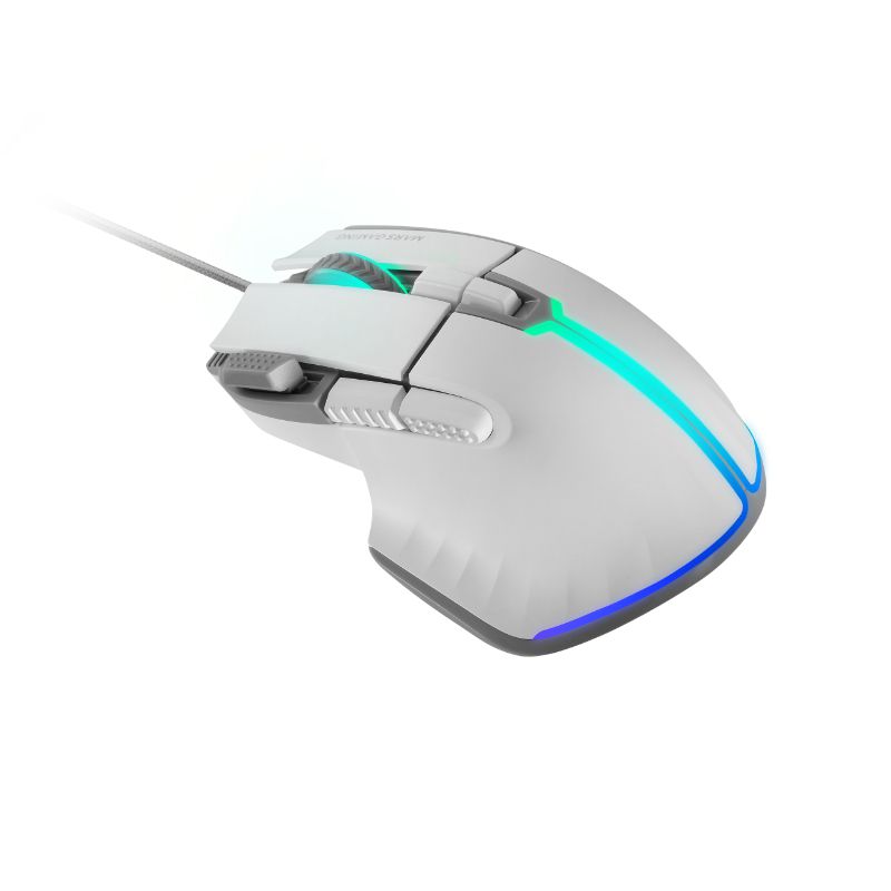 Raton Optico Mm Xt Rgb Blanco Mars Gaming