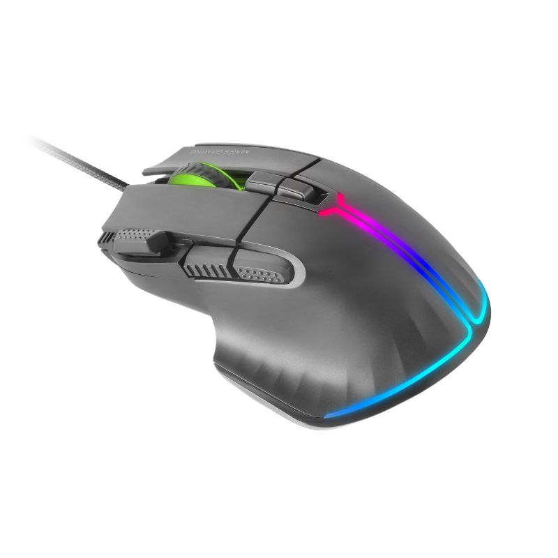 Raton Optico Mm Xt Rgb Negro Mars Gaming