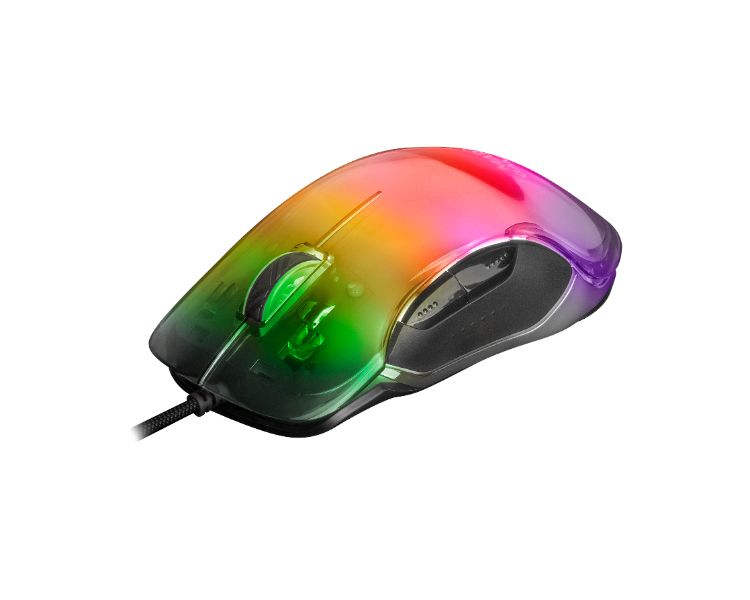 Raton Optico Mmglow Rgb Negro Mars Gaming