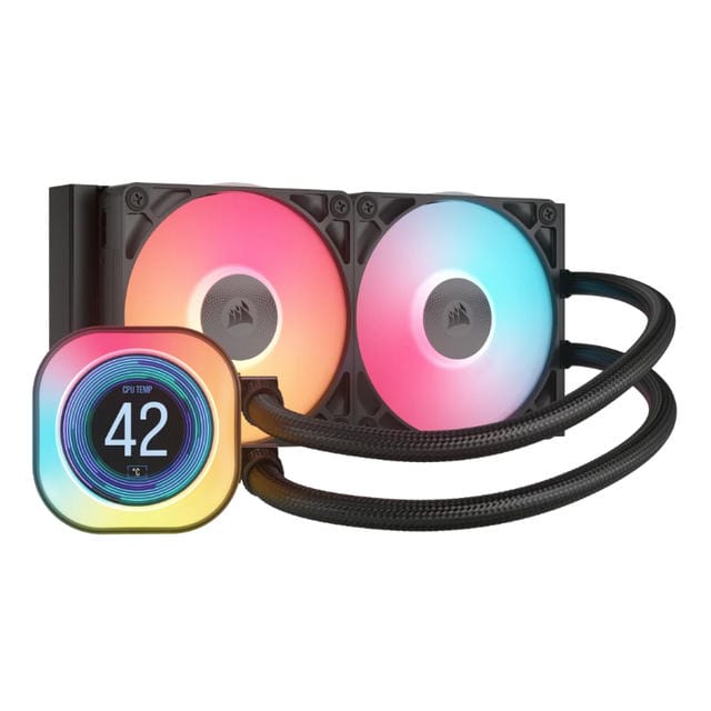 Refrigeracion Liquida Icue Link Titan 240 Rx Lcd Aio Negro Corsair