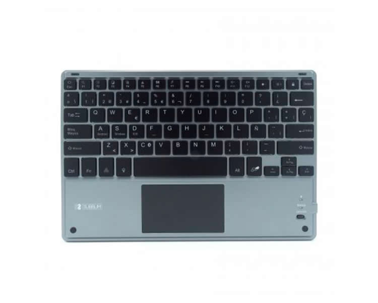 Teclado Smart Backlit Touchpad Bluetooth Grey Subblim